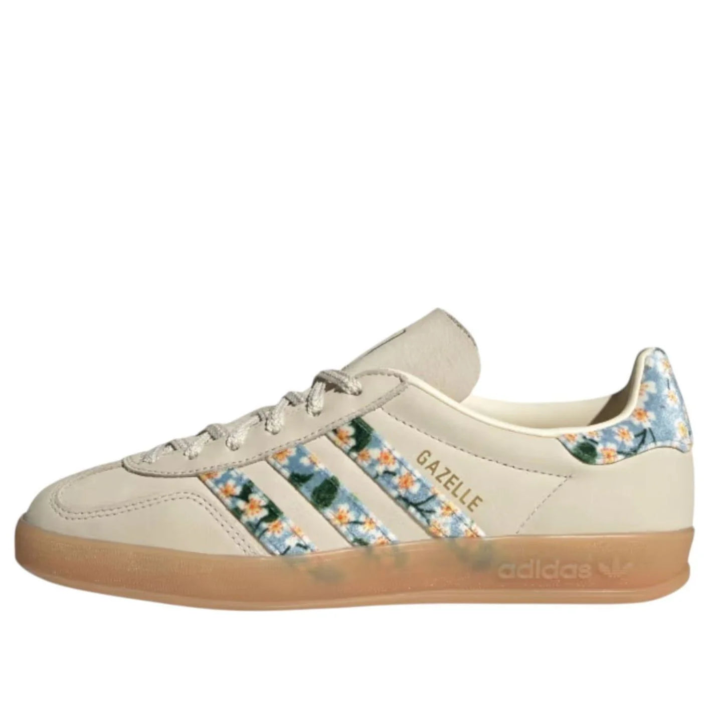 adidas x Liberty London Gazelle Indoor Cream White Tactile Blue