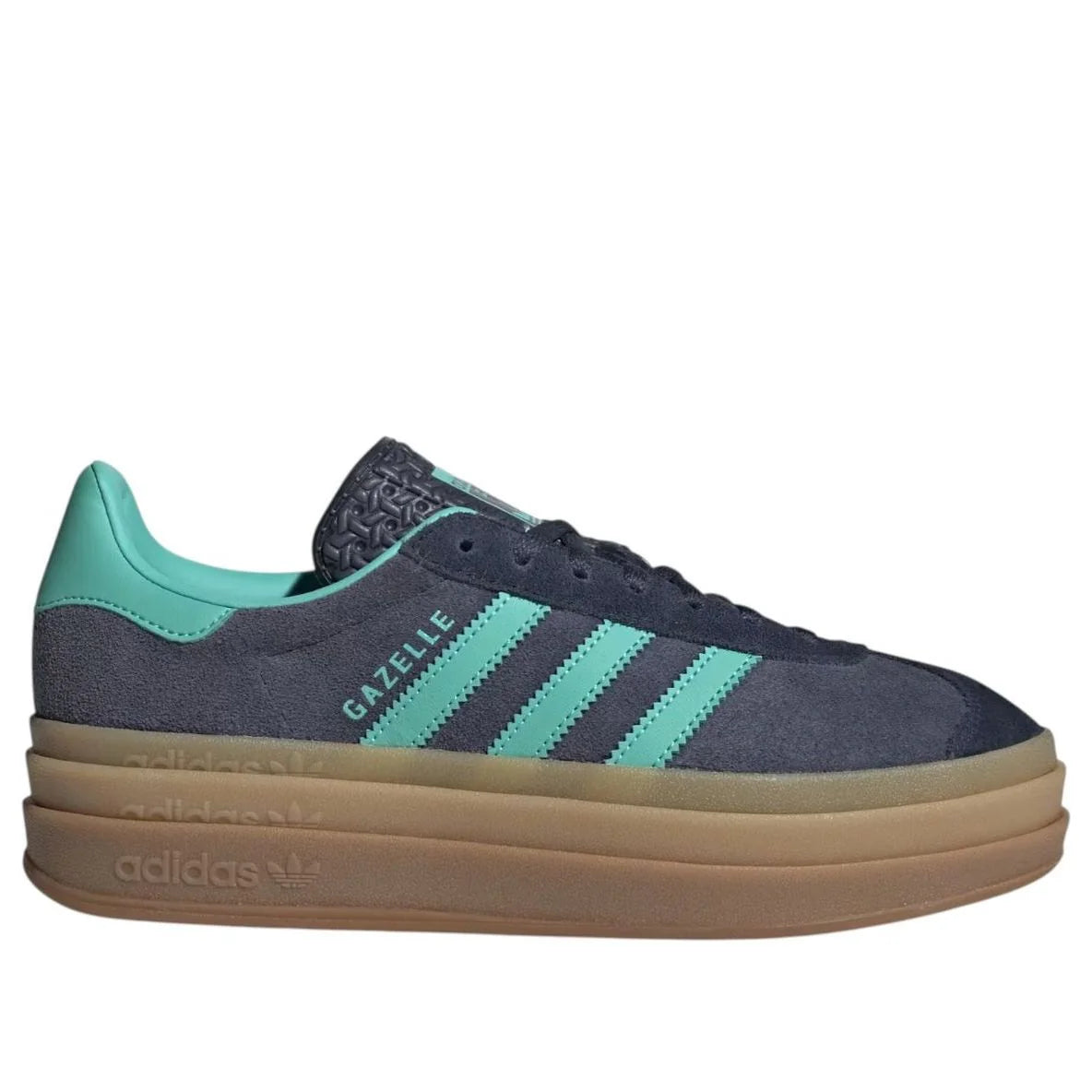 adidas Gazelle Bold Shadow Navy Acid Mint Legend Ink