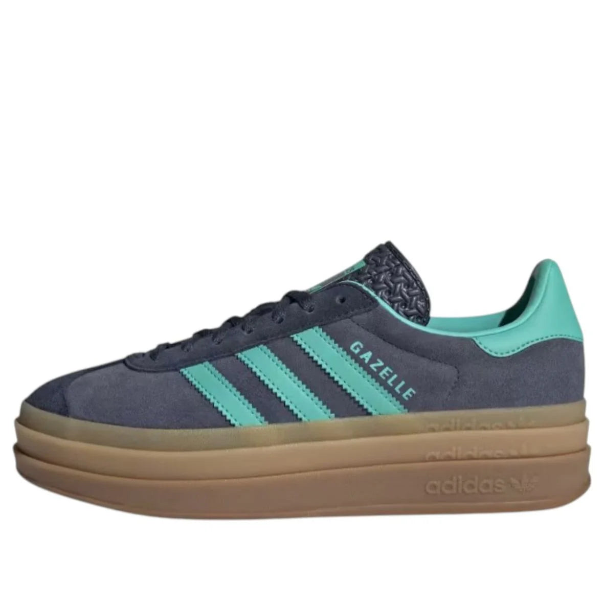 adidas Gazelle Bold Shadow Navy Acid Mint Legend Ink