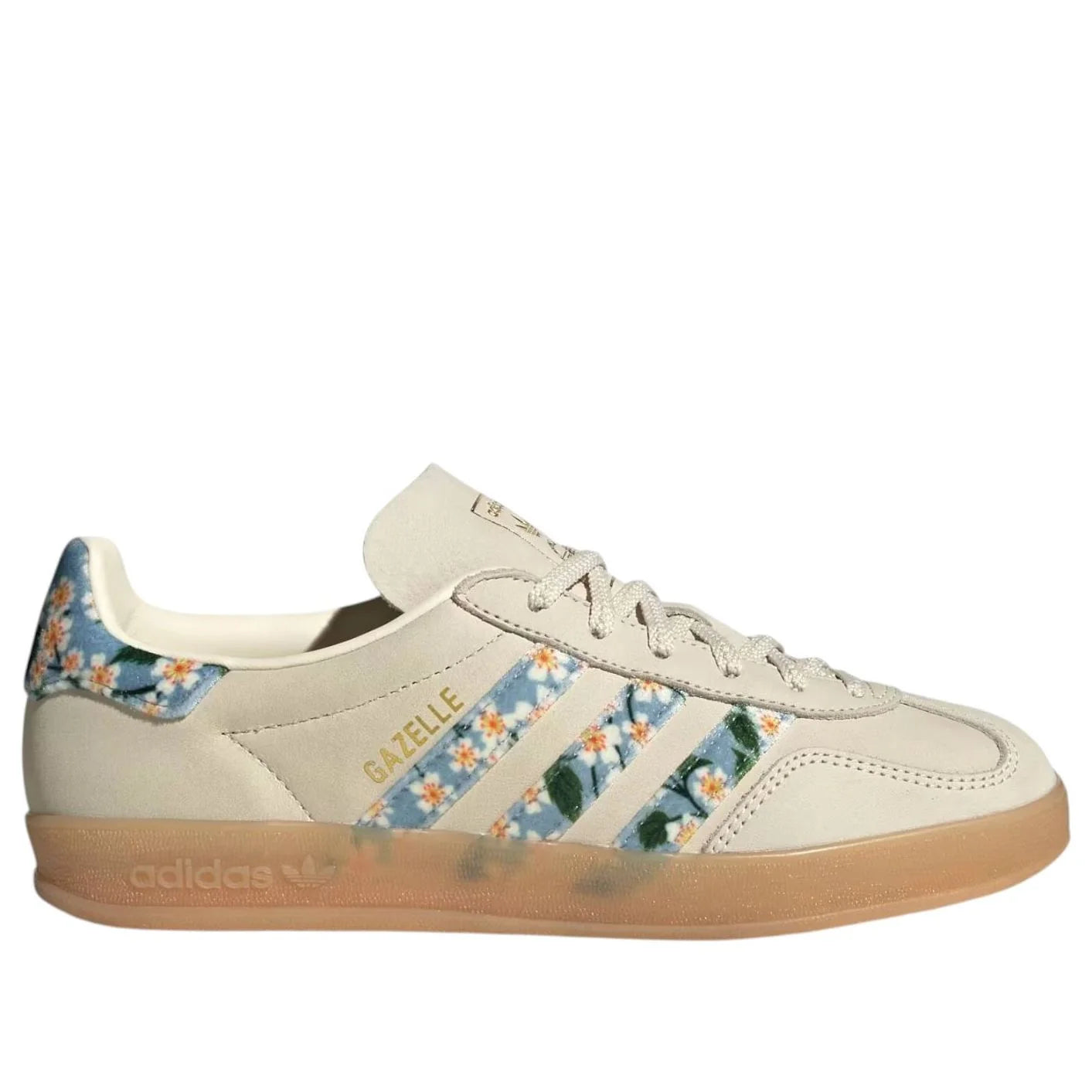 adidas x Liberty London Gazelle Indoor Cream White Tactile Blue